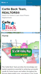 Mobile Screenshot of carlieback.com